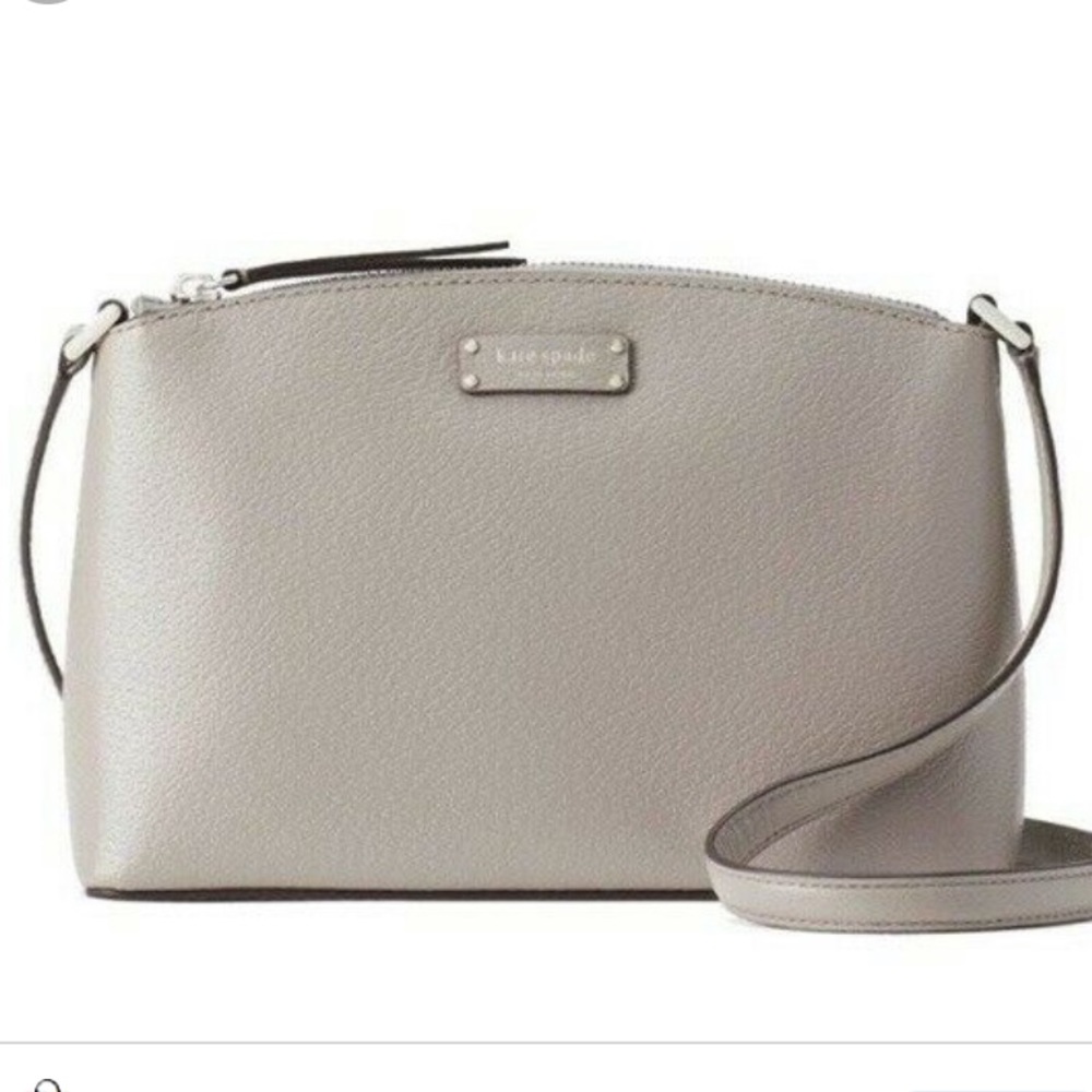 New Kate Spade Crossbody Bag Purse Jeanne Soft Taupe